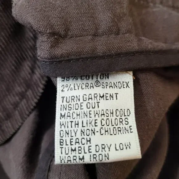 Talbots Blazer Size 6 Brown Corduroy Elbow Patches Academia Preppy - Picture 11 of 11